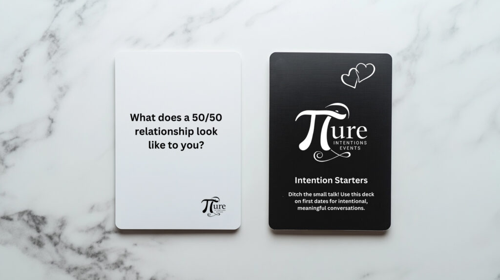 Icebreakers Sample Question - What does a 50/50 relationship look like to you?