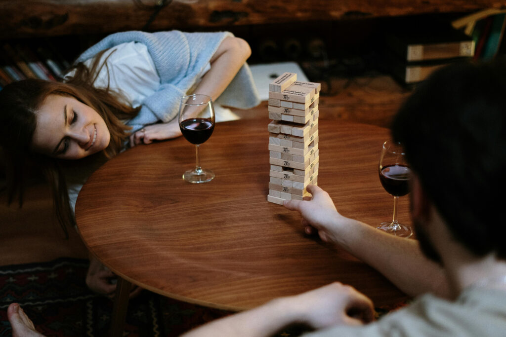 Pure Intentions Blocks date night game